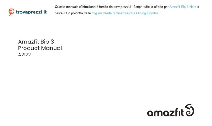 Amazfit Bip 3 A2172 User manual