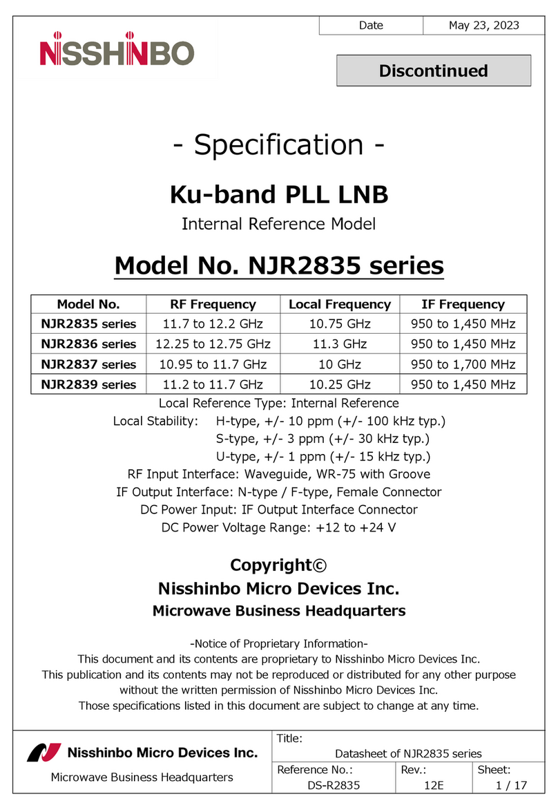 Nisshinbo Micro Devices NJR2835 Series manual