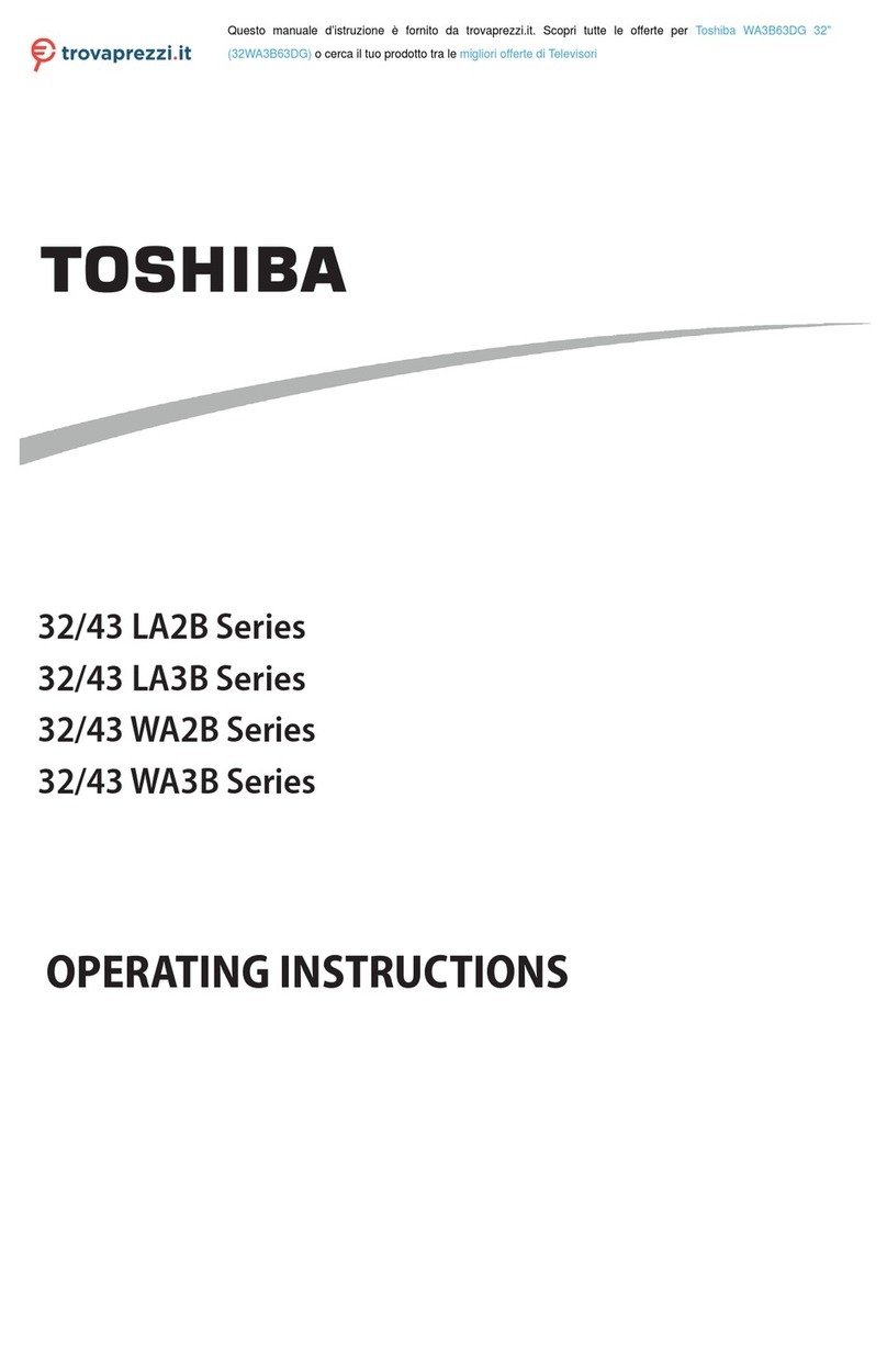 Toshiba WA3B63DG User manual Toshiba WA3B63DG User manual