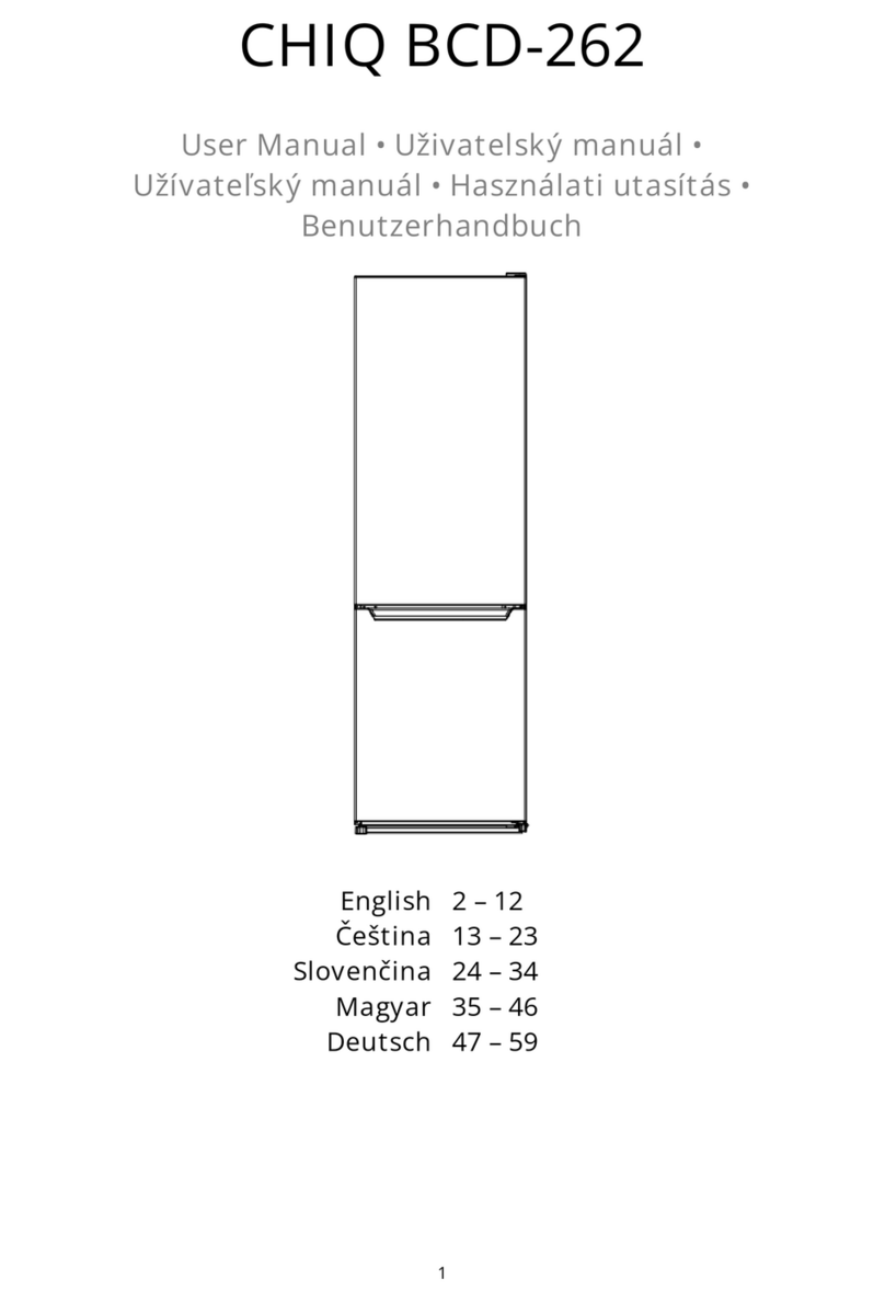 ChiQ BCD-262 user manual