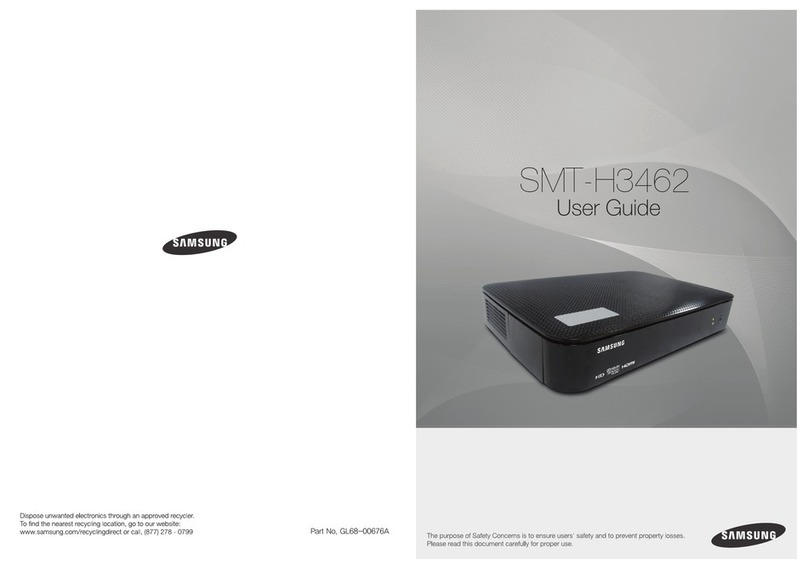Samsung SMT-H3462 User manual