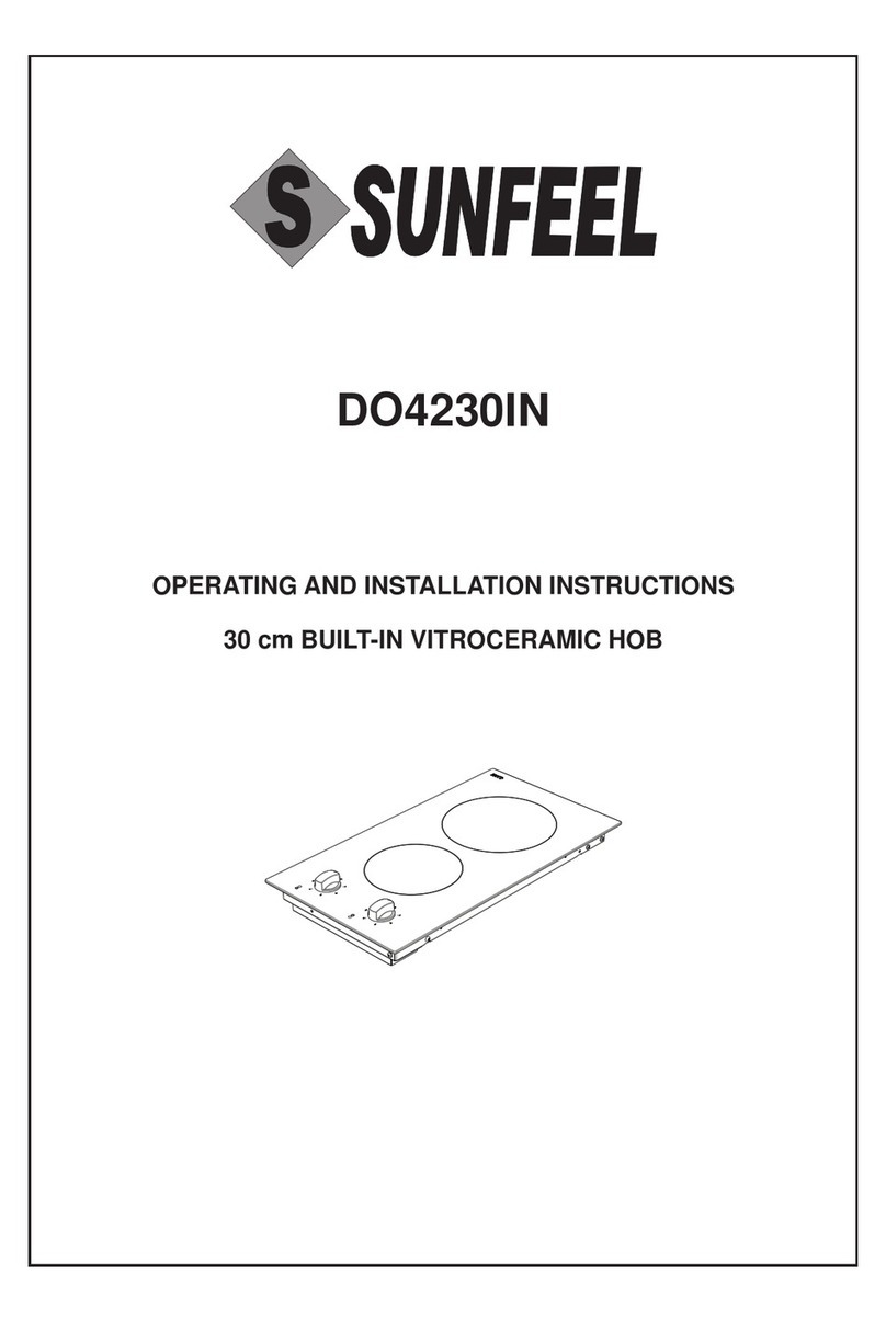 SUNFEEL DO4230IN Operating and installation instructions