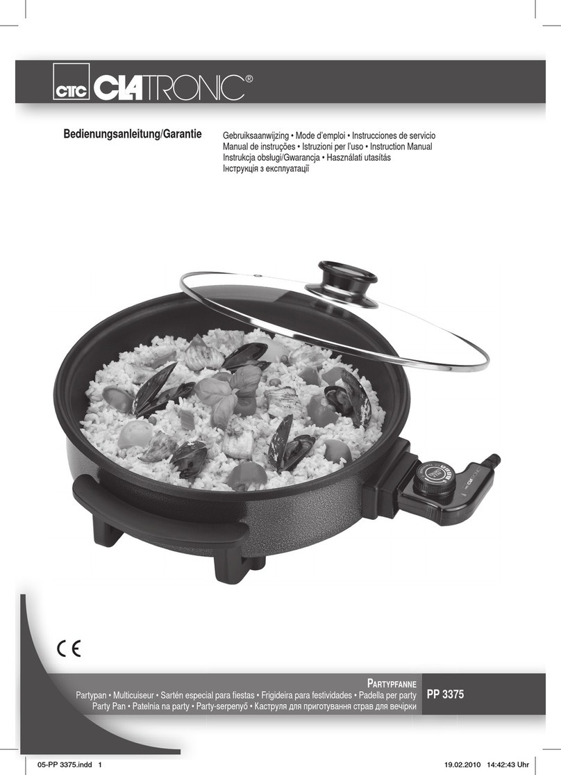 Clatronic PP 3375 instruction manual