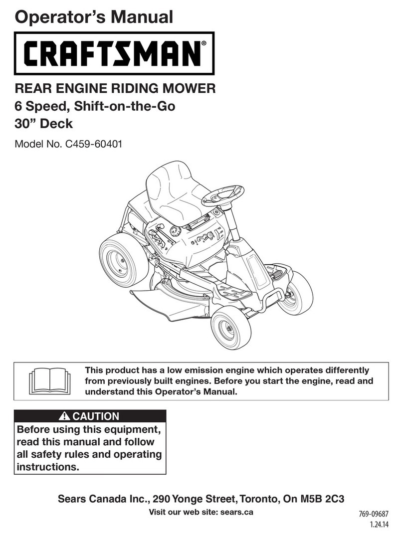 Craftsman C459-60401 User manual