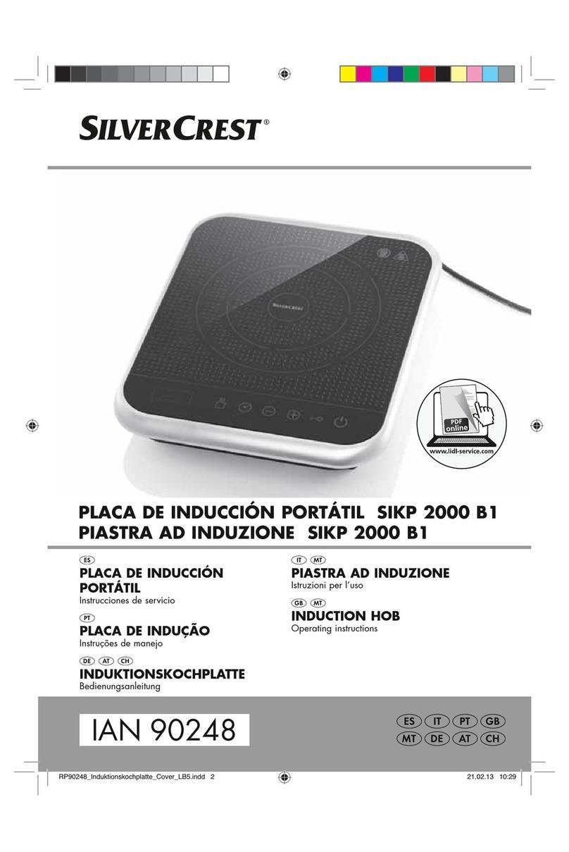Silvercrest SIKP 2000 B1 operating instructions