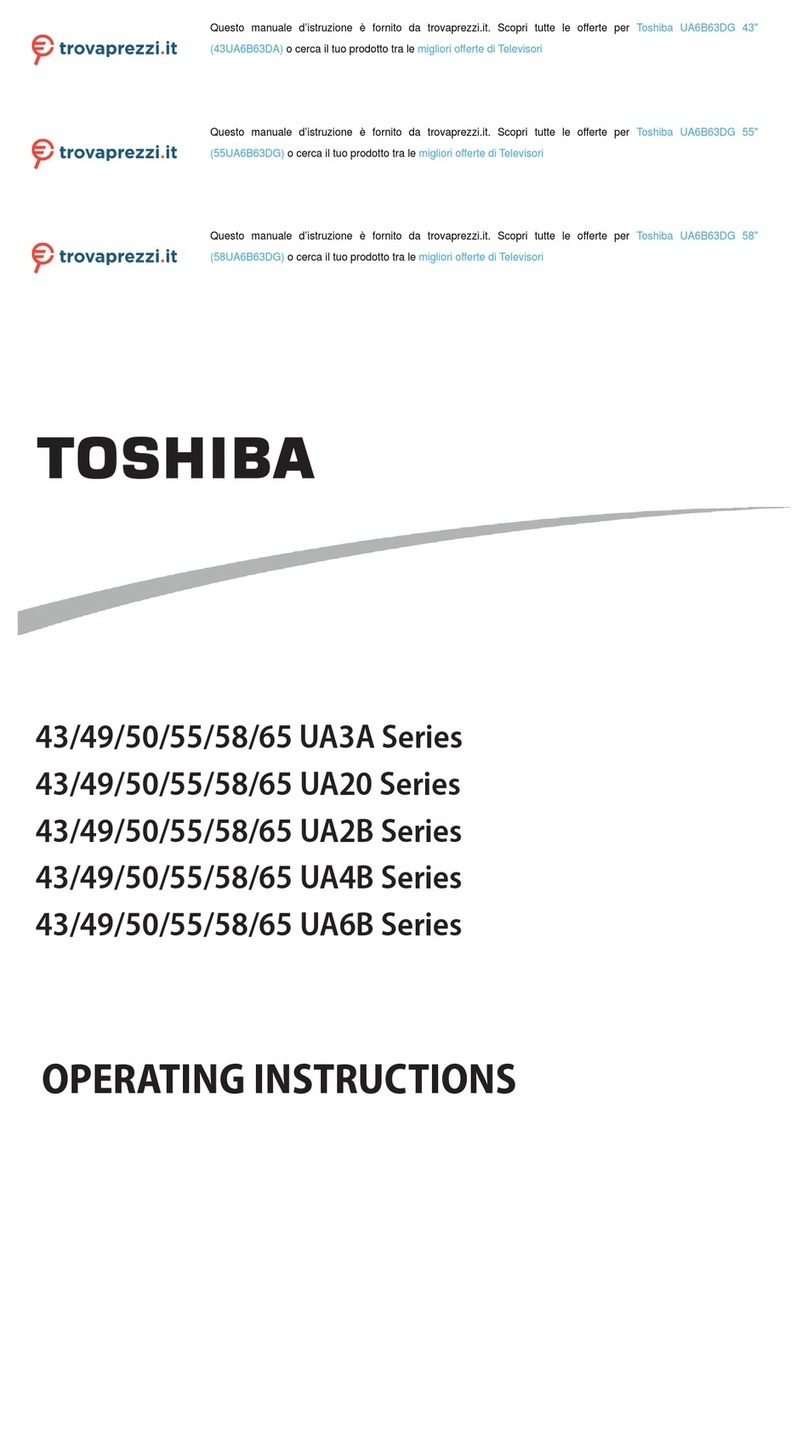 Toshiba 43UA6B63DA User manual