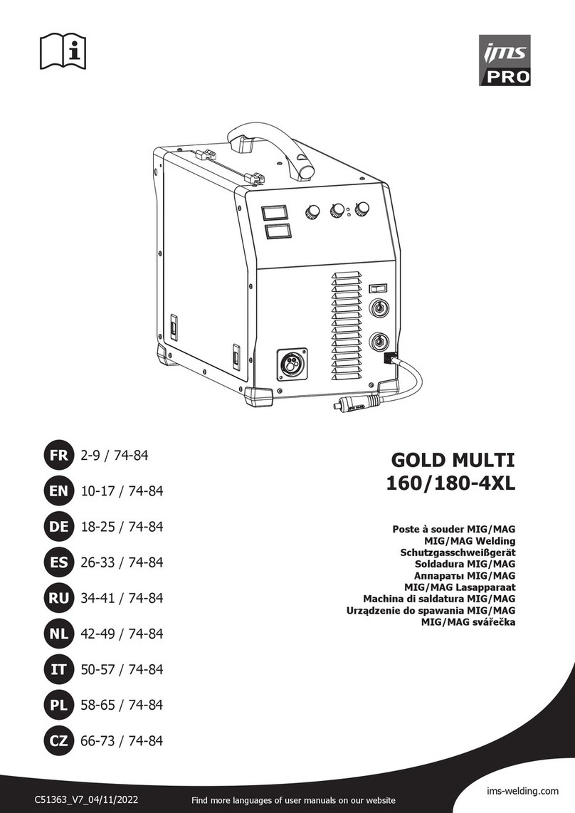ims PRO GOLD MULTI 160-4XL User manual