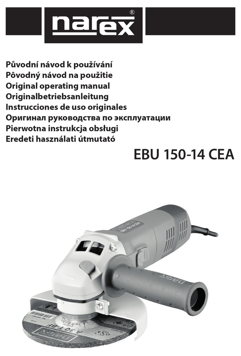 Narex EBU 150-14 CEA Installation instructions