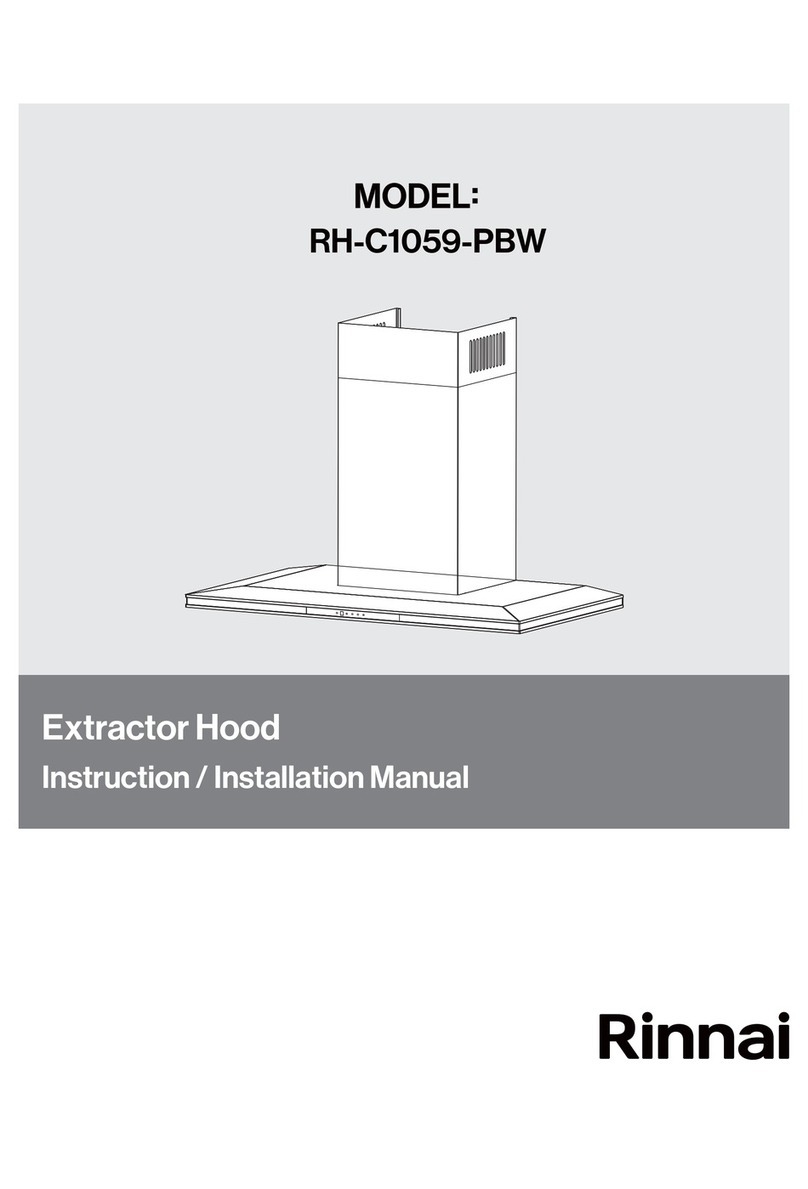 Rinnai RH-C1059-PBW Instruction & installation manual Rinnai RH-C1059-PBW Instruction & installation manual