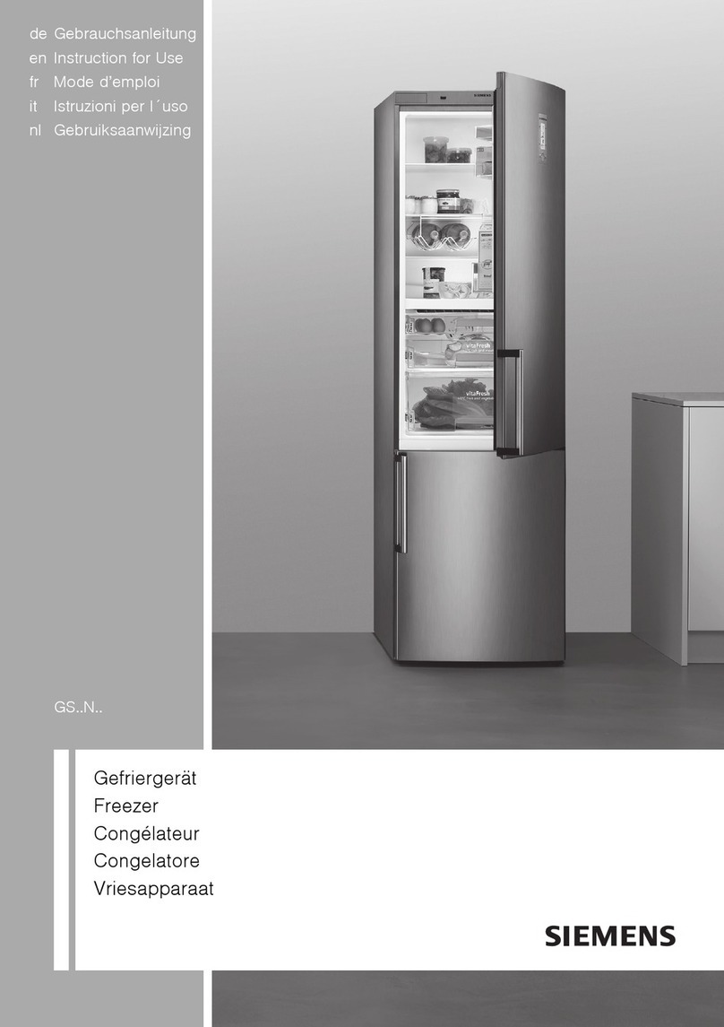 Siemens GS58NAW30F Instructions for use