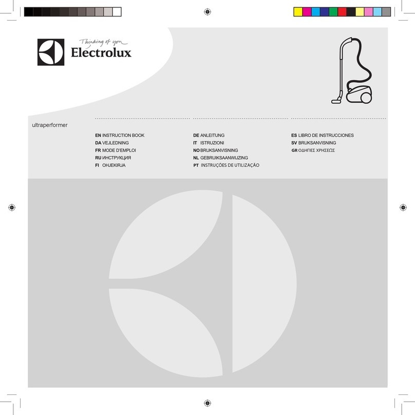 Electrolux ULTRAPERFORMER ZUP3820RP User manual