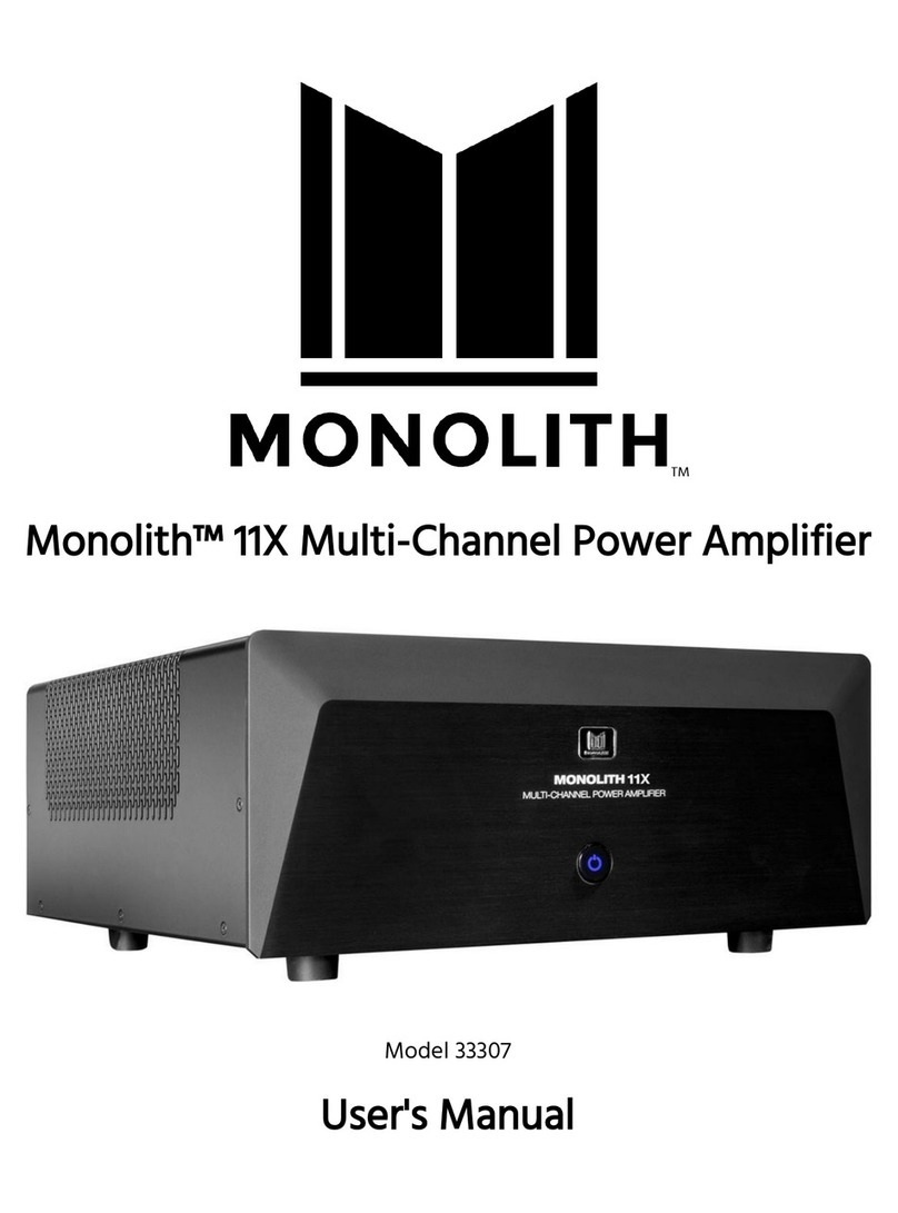 Monoprice Monolith 11X User manual