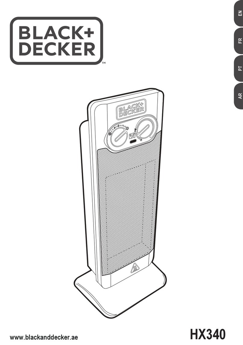 Black & Decker HX340 User manual