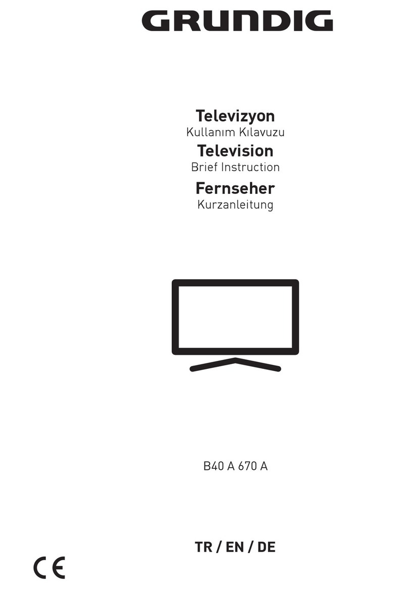 Grundig B40 A 670 A Reference guide