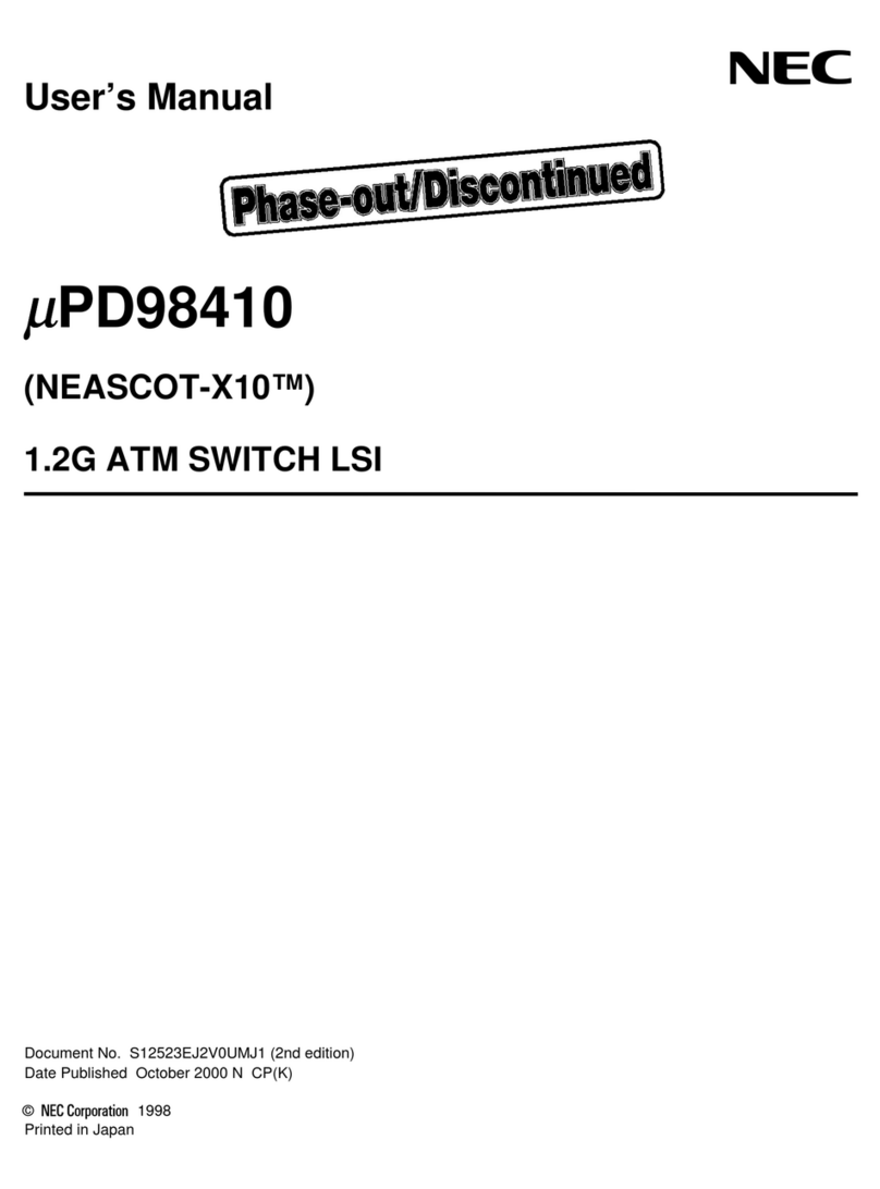 NEC mPD98410 User manual