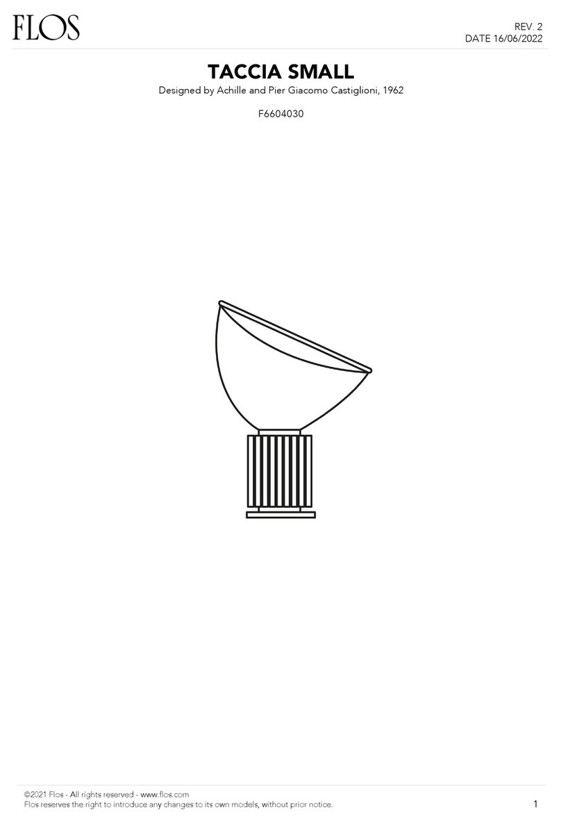 FLOS F6604030 manual