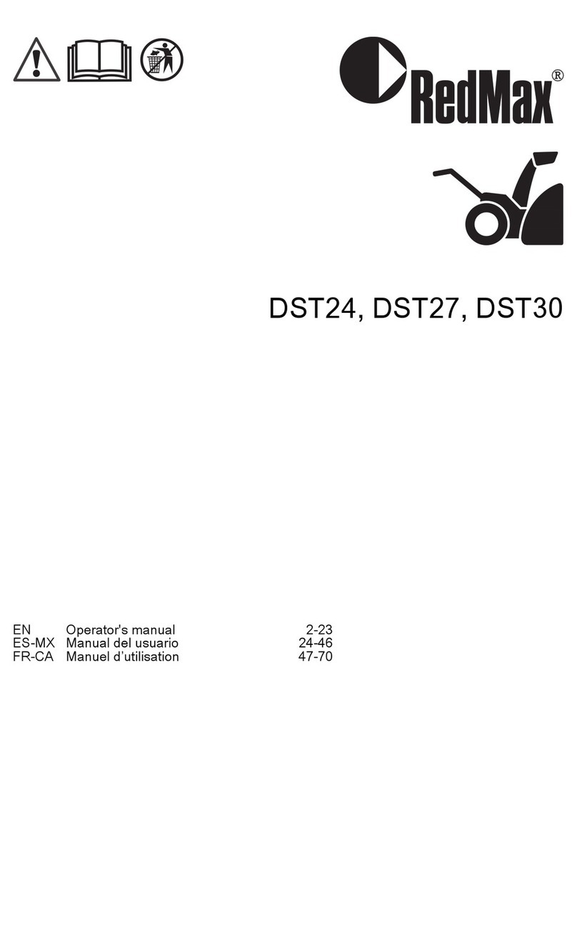 RedMax DST24 Operator's manual