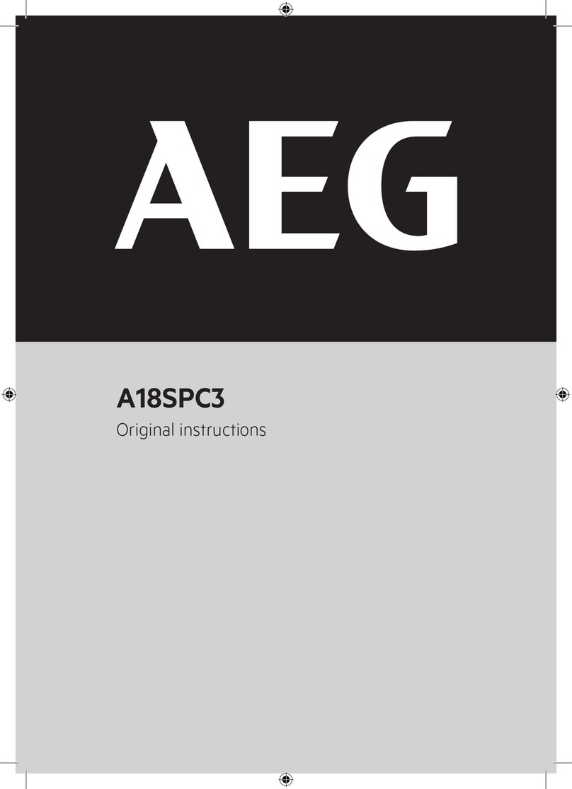 AEG A18SPC3 User manual