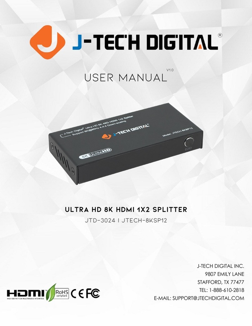 J-Tech Digital JTD-3024 user manual