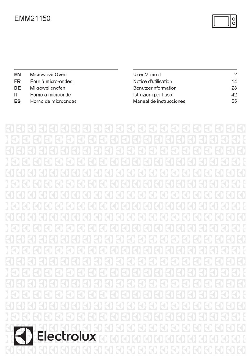 Electrolux EMM21150S User manual