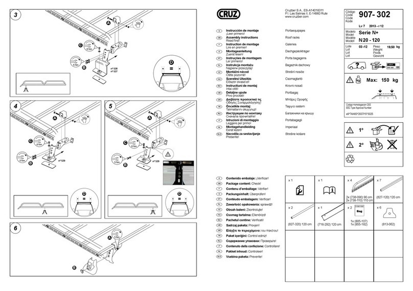 Cruz N+ N20-120 Series Assembly instructions