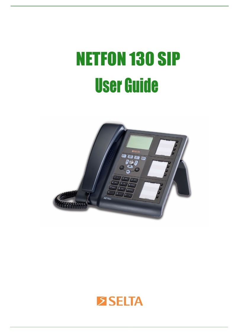 Selta NETFON 130 SIP user guide