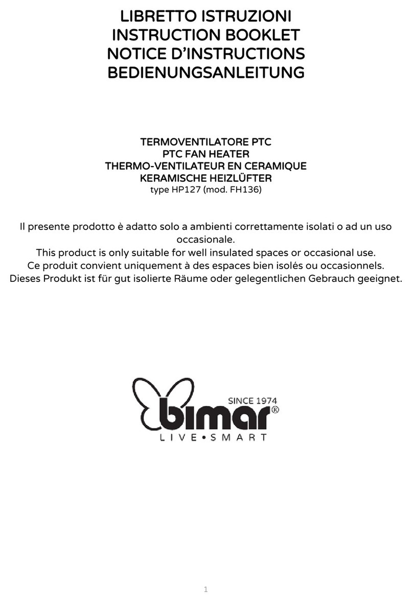 Bimar HP127 User manual