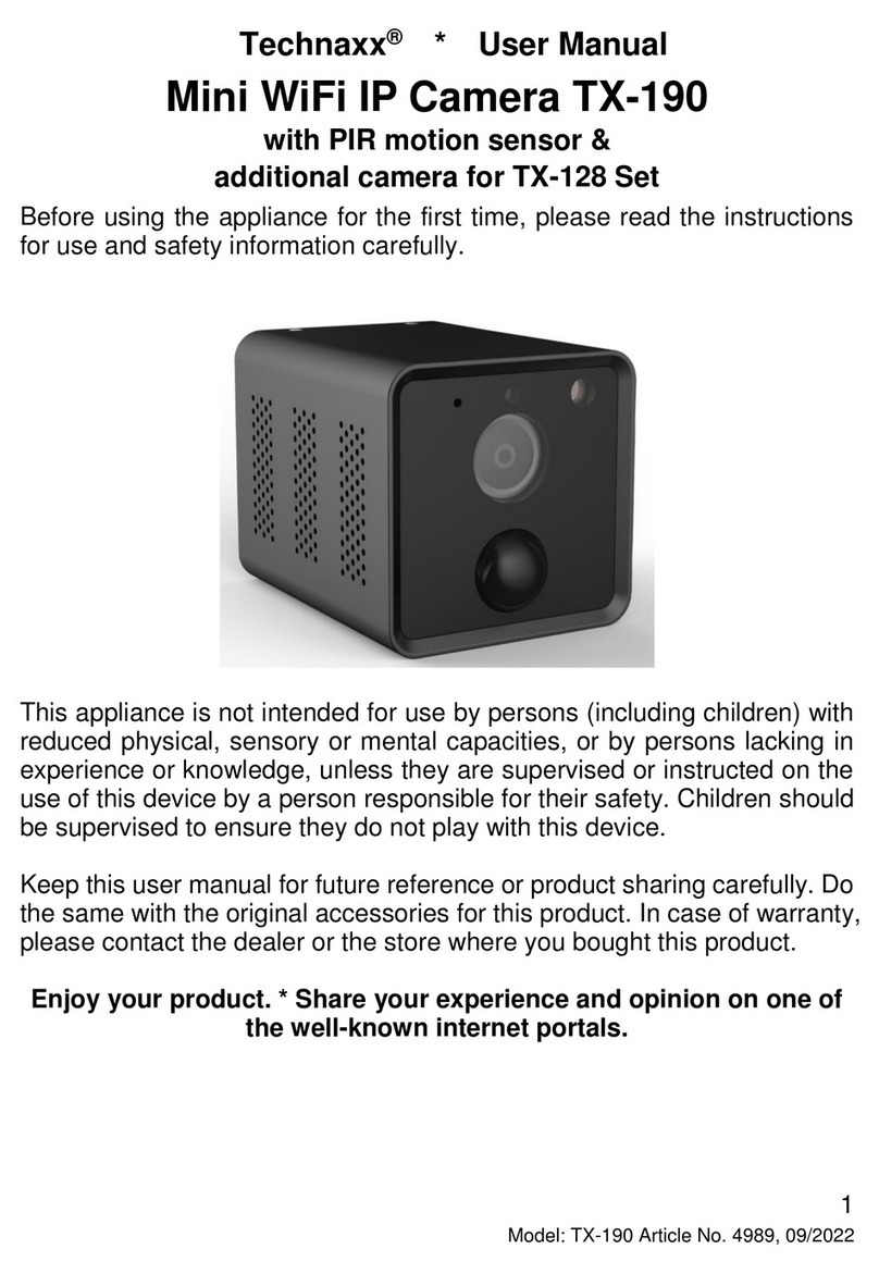 Technaxx TX-190 User manual Technaxx TX-190 User manual