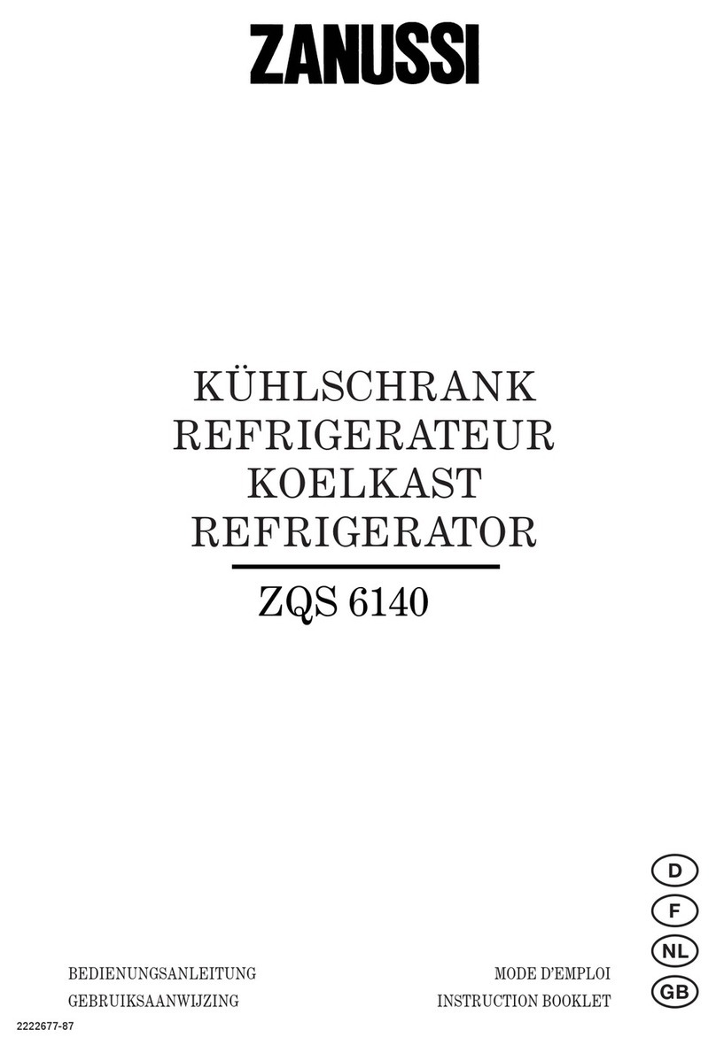 Zanussi ZQS 6140 Instruction booklet