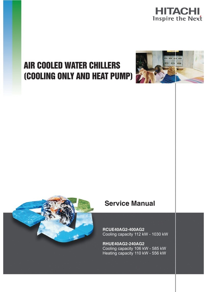 Hitachi RCUE40AG2 User manual