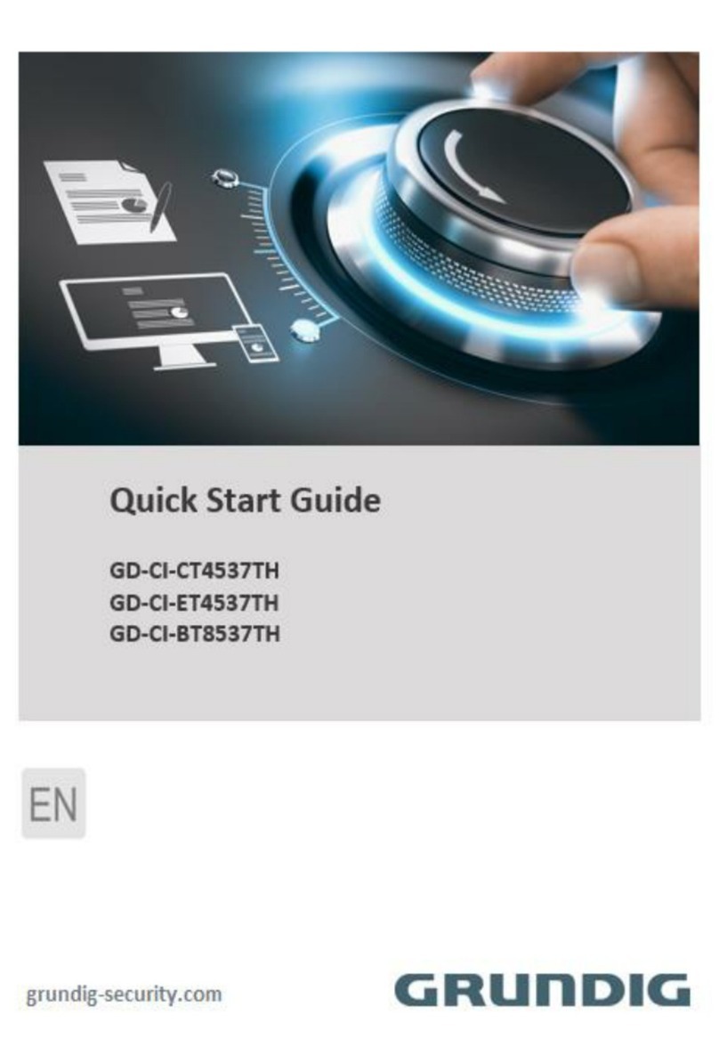 Grundig GD-CI-CT4537TH User manual