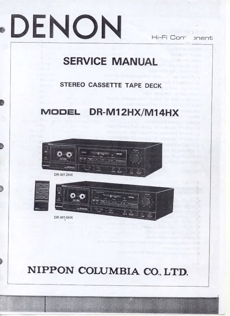 Nippon DENON DR-M12HX User manual