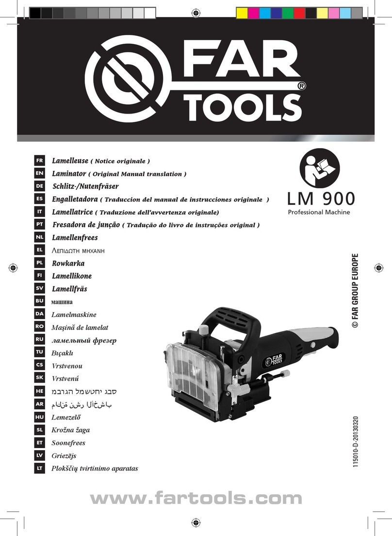Far Tools LM 900 Operation instructions
