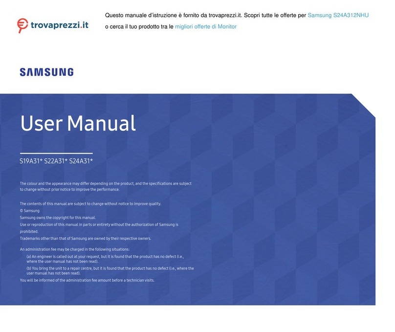 Samsung S24A312NHU User manual