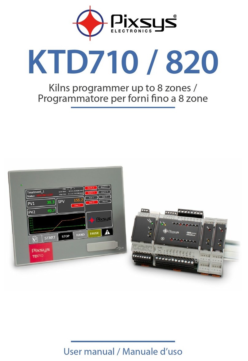 Pixsys KTD710 user manual