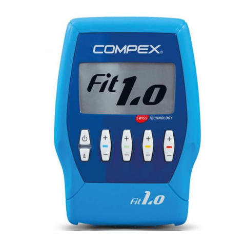 SportTec compex FIT 1.0 quick start guide
