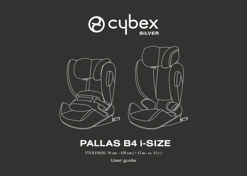Cybex Silver PALLAS B4 i-SIZE User manual