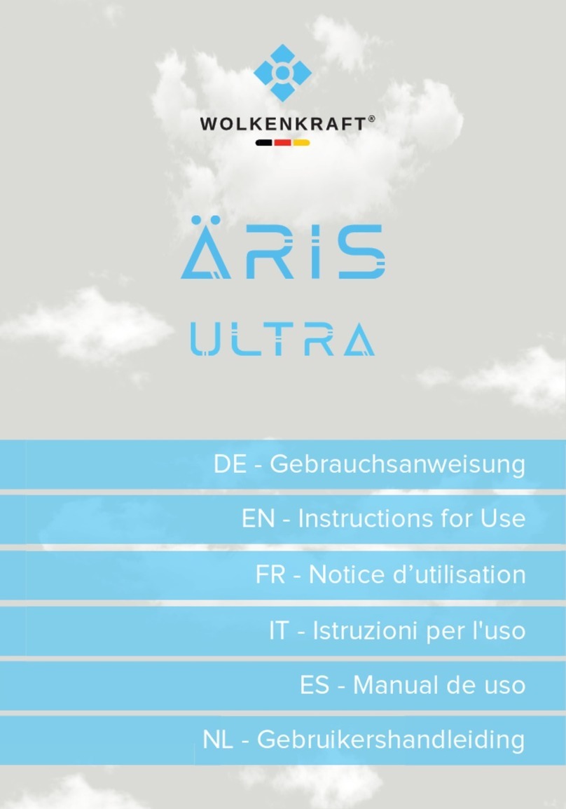WOLKENKRAFT ARIS ULTRA Instructions for use