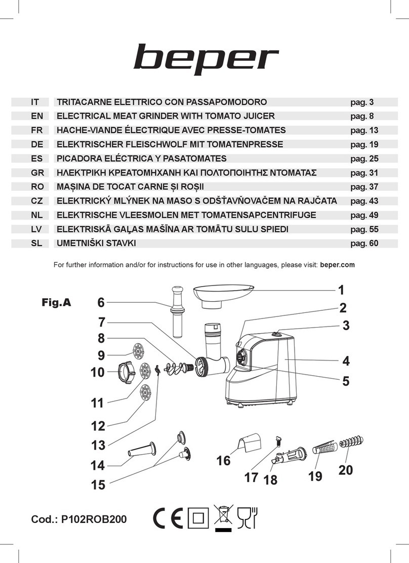 Beper P102ROB200 User manual