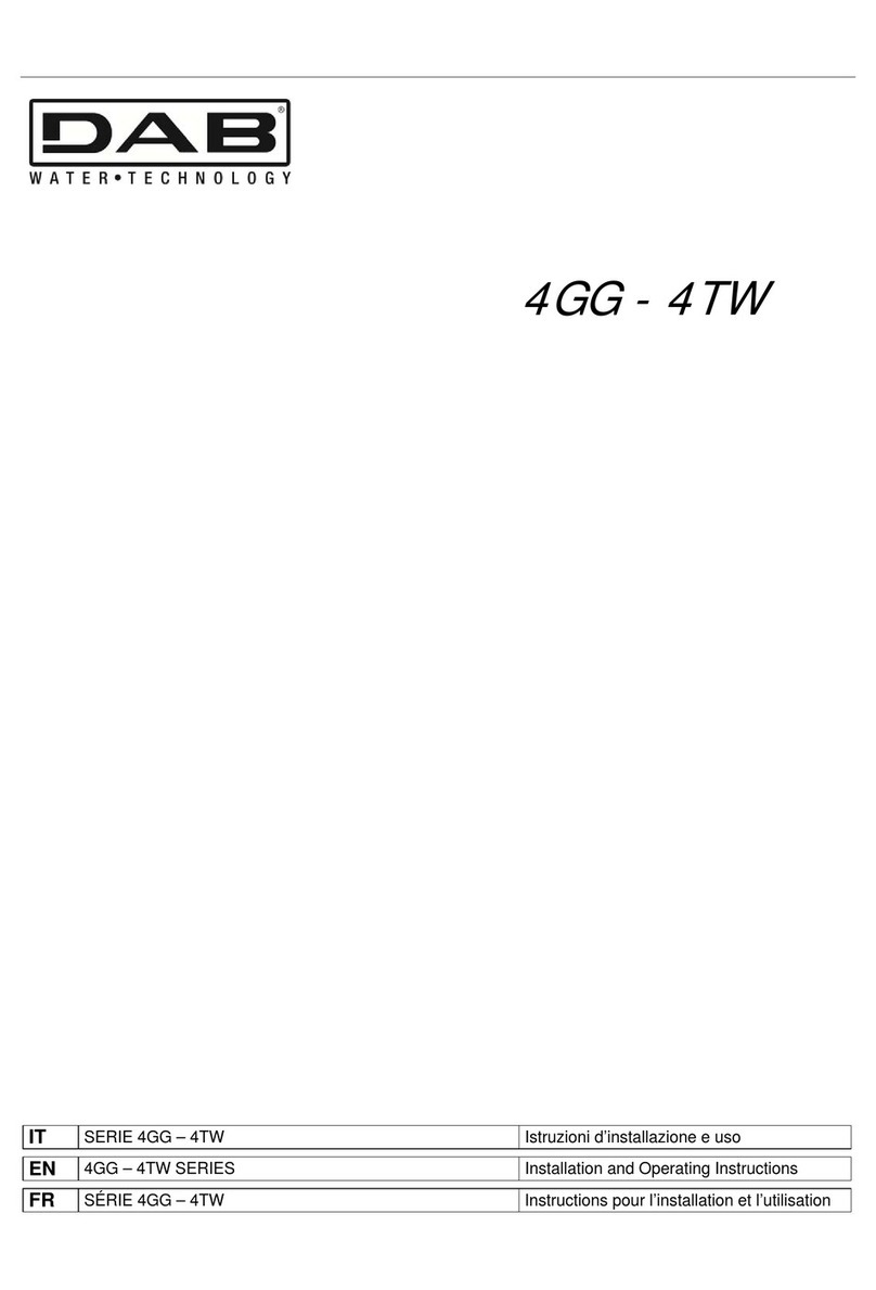 DAB 4GG-4TW Series User manual