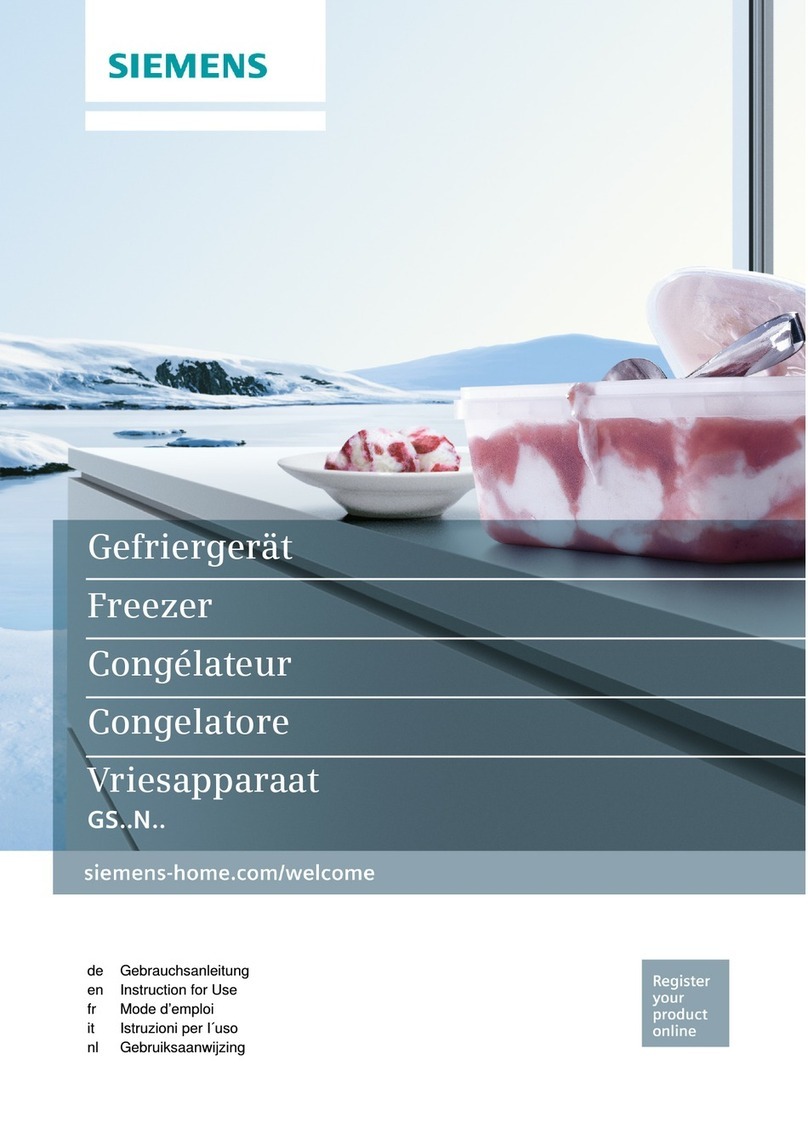 Siemens GS58NAW30 User manual