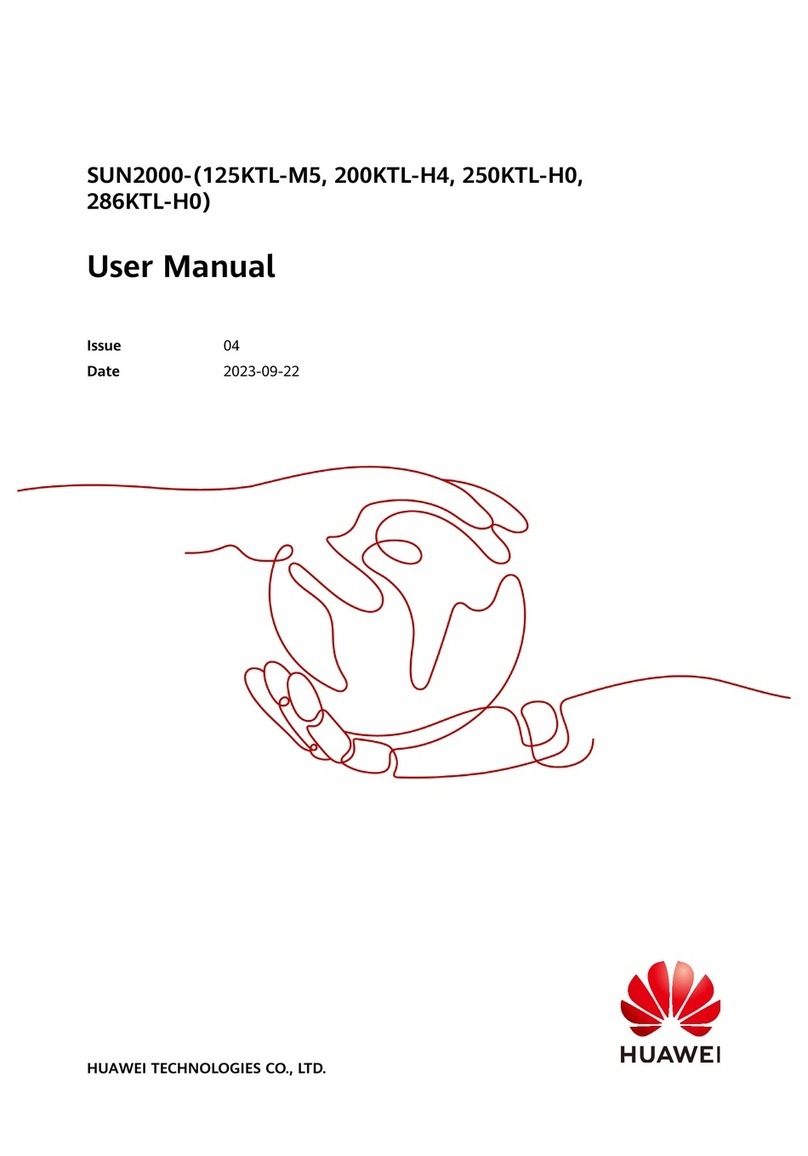 Huawei SUN2000-125KTL-M5 User manual