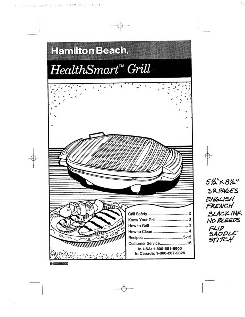 Hamilton Beach HealthSmart manual