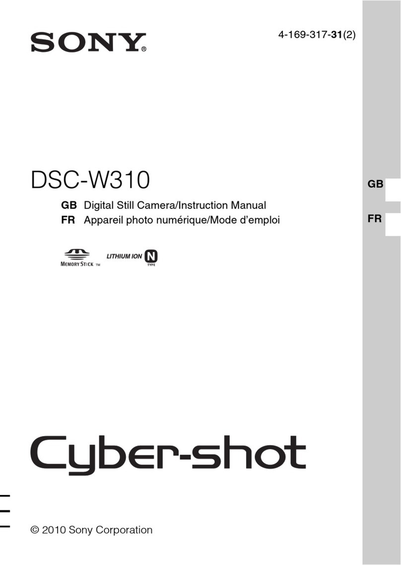 Sony DSC-W310 User manual
