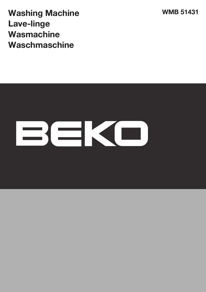 Beko WMB 51431 manual