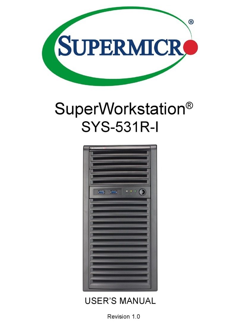 Supermicro SuperWorkstation SYS-531R-I user manual