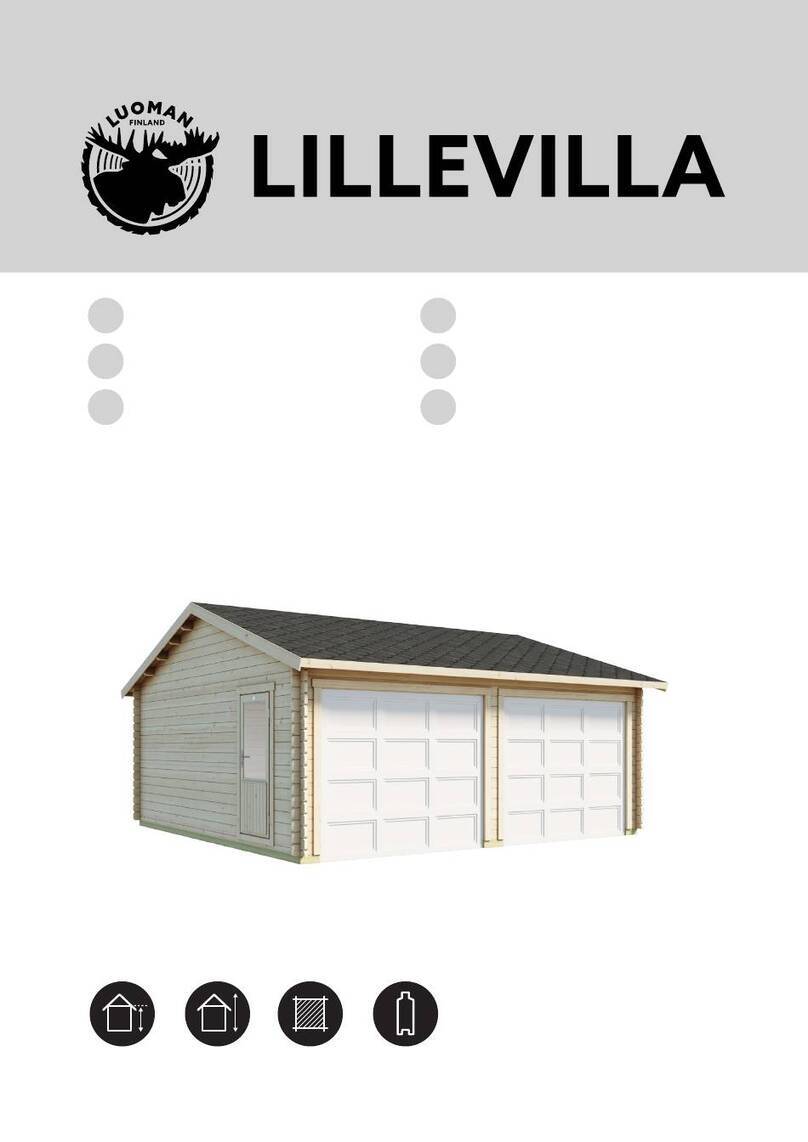 Luoman LILLEVILLA Garage 30 Assembly and Maintenance Luoman LILLEVILLA Garage 30 Assembly and Maintenance