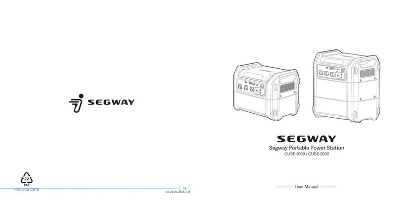 Segway CUBE-1000 user manual
