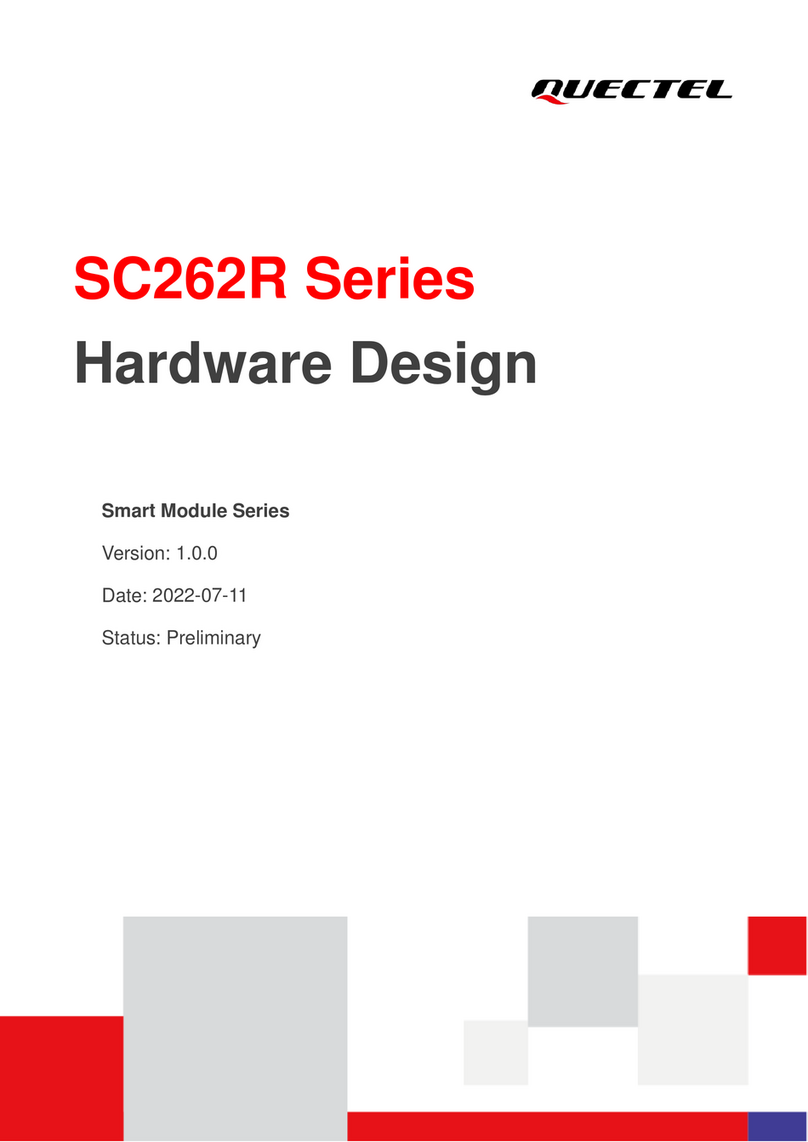 Quectel SC262R Series Supplement