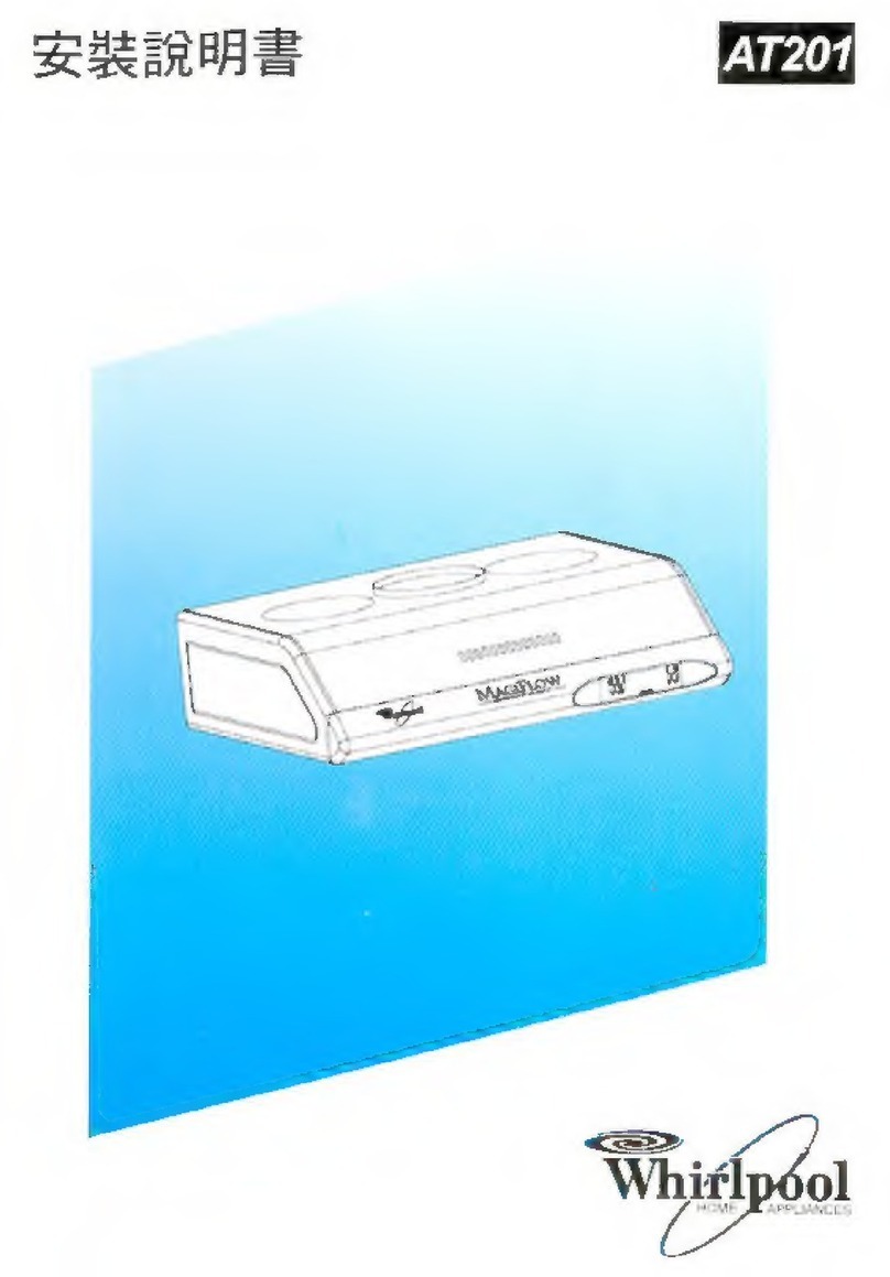Whirlpool AT201 installation manual